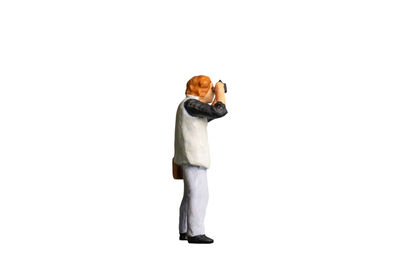 white background