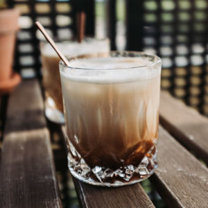 Close-up of coffee on table