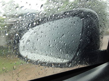 Raindrops on glass window