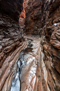 Full frame shot of rock formation