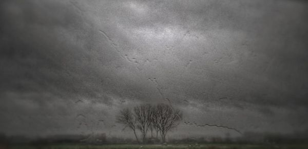 Scenic view of cloudy sky
