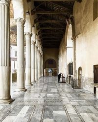 Interior of colonnade