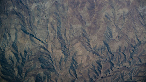 Full frame shot of cracked floor