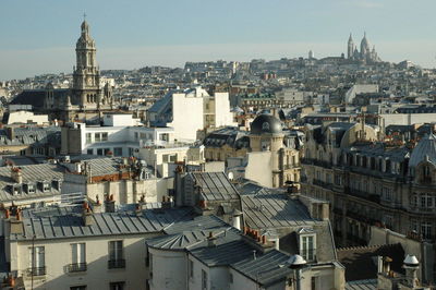 Cityscape against sky