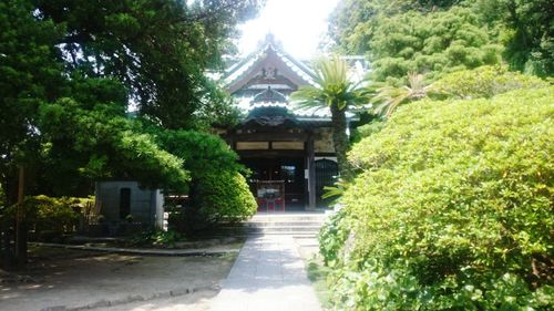 Built structure with trees in background