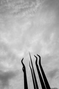 Close-up low angle view of sky