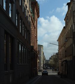 Street amidst buildings