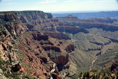 Aerial view of landscape