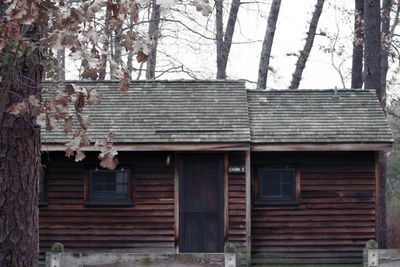 Low angle view of old building