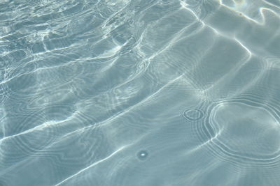 The waves and ripples of the water in the pool of tosca as background