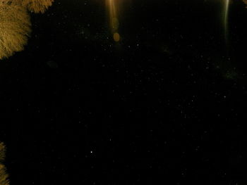 Scenic view of star field at night
