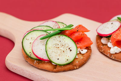 Close-up of food in plate