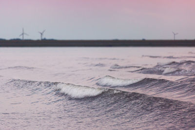 Scenic view of sea