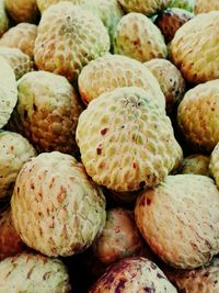 Full frame shot of fruits for sale at market stall