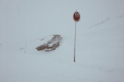 Close-up of snow