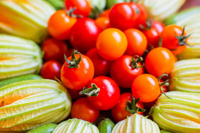 Full frame shot of tomatoes