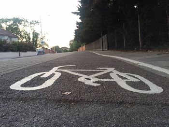 Empty road