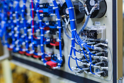 Close-up of cables