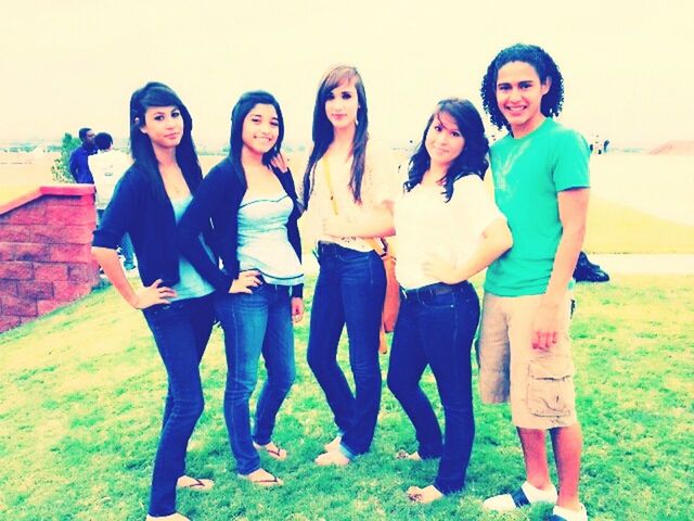 Valee, me, Esli, Vanessa, and Kevin (: