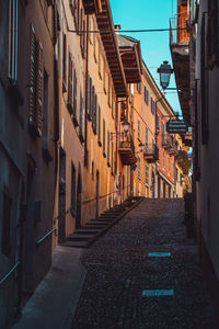 Street amidst buildings in city