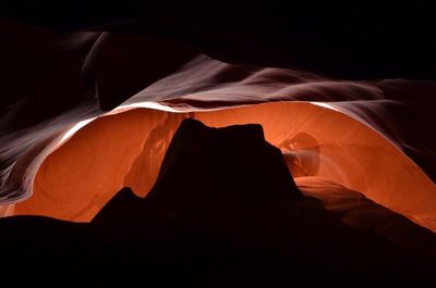 Close-up of rock formations