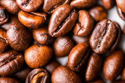 Full frame shot of coffee beans