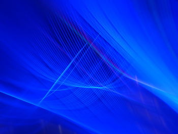 Full frame shot of blue light painting