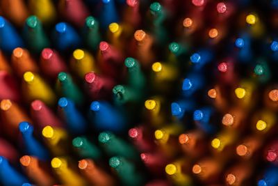 Full frame shot of colorful toothpicks