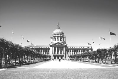 View of built structure against sky
