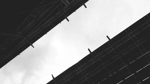 Low angle view of building against sky