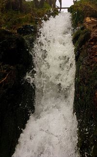 Close-up of water splashing