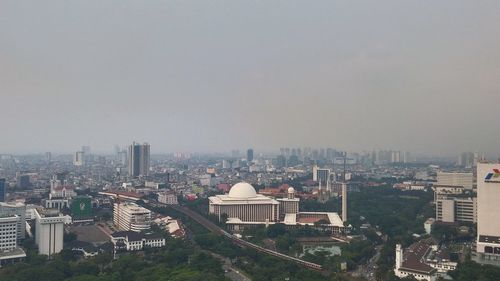 Buildings in city