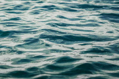 Full frame shot of rippled water