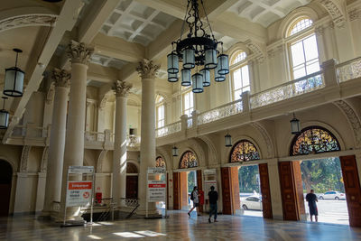 Interior of historic building