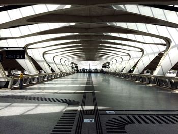 View of underground walkway