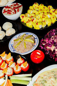 Close-up of vegetables in bowl