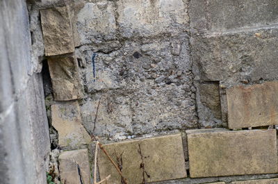 Brick wall with brick wall