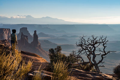 Panoramic view of landscape against sky