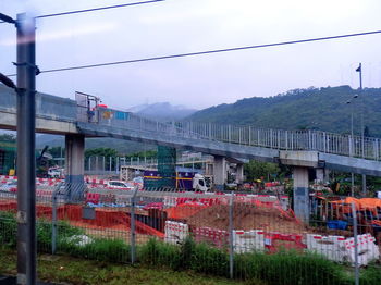 View of built structures against the sky