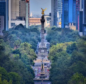 Statue in mexico city