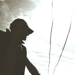 Woman looking at camera