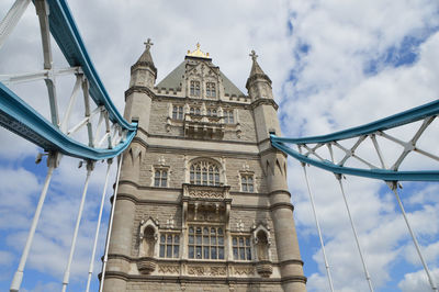 Tower bridge in london.