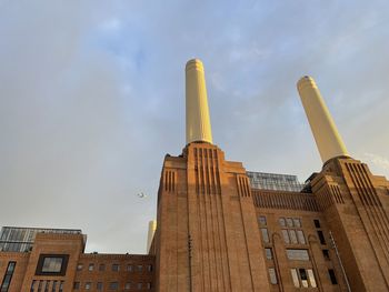 Low angle view of building against sky