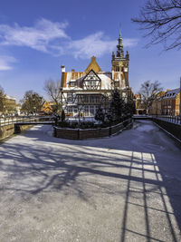 View of building in winter