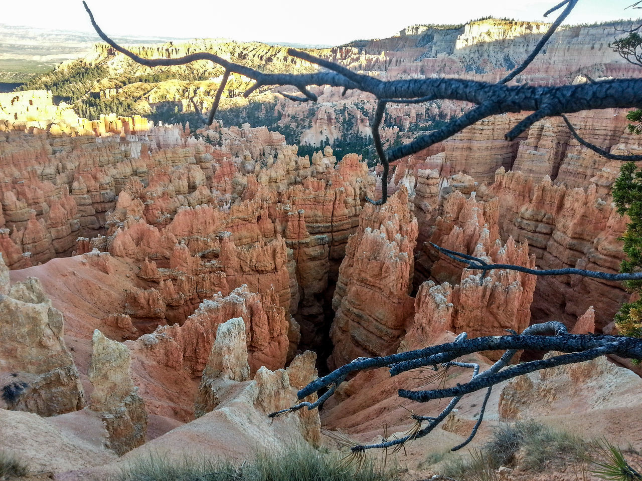 VIEW OF ROCK FORMATION