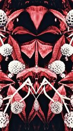 Full frame shot of red background