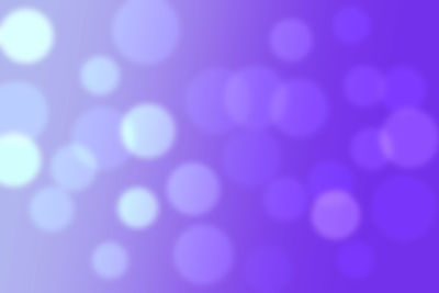 Defocused image of lights