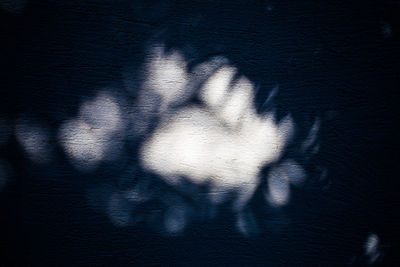 Close-up of shadow on the wall