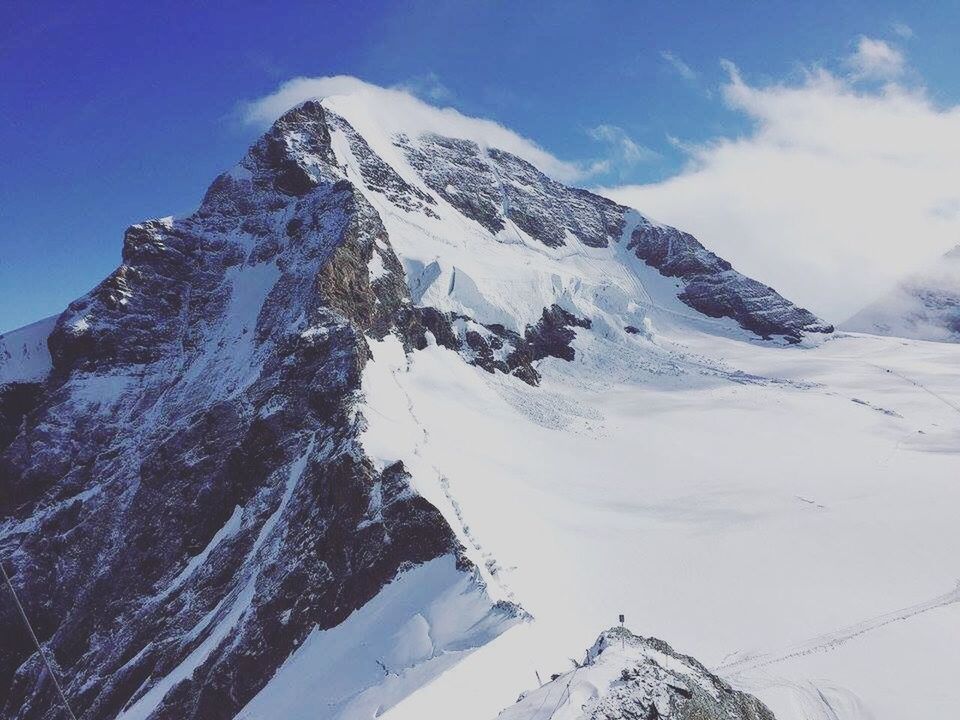 SNOWCAPPED MOUNTAIN AGAINST SKY