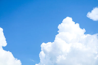 Low angle view of clouds in sky